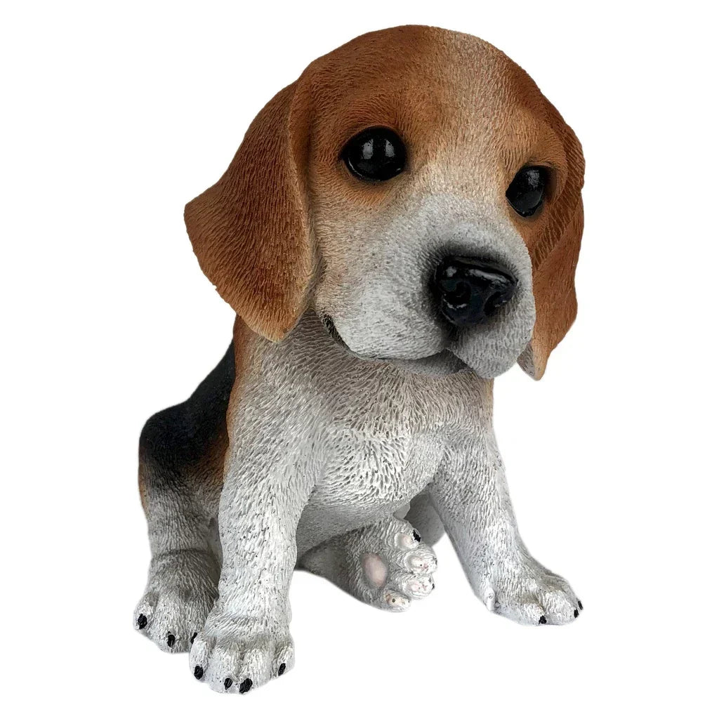 Enfeite Decorativo Pequeno para Jardim - Cachorro Beagle